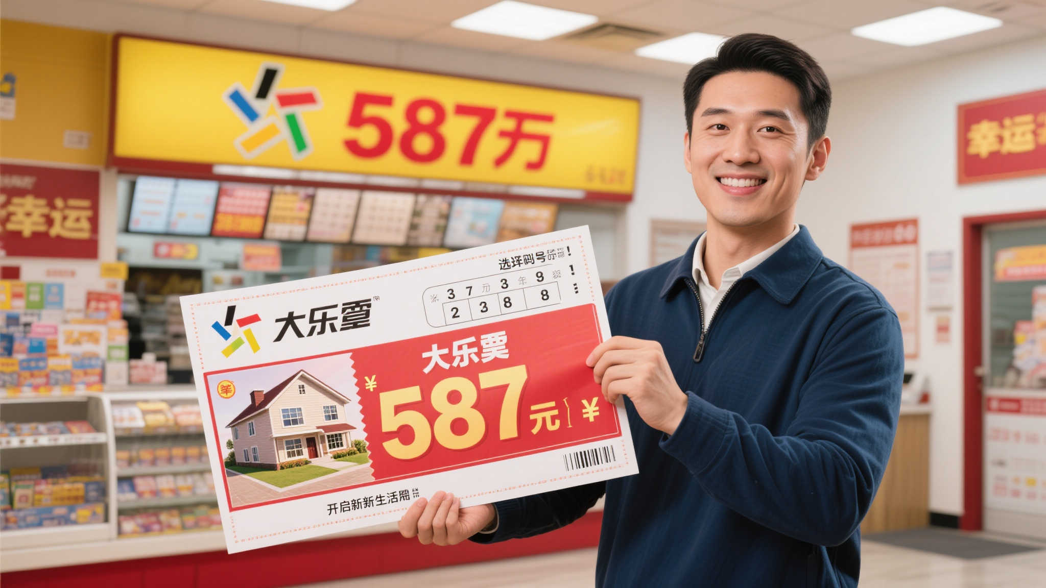 想象一下，仅仅凭借一张小小的彩票，就能实