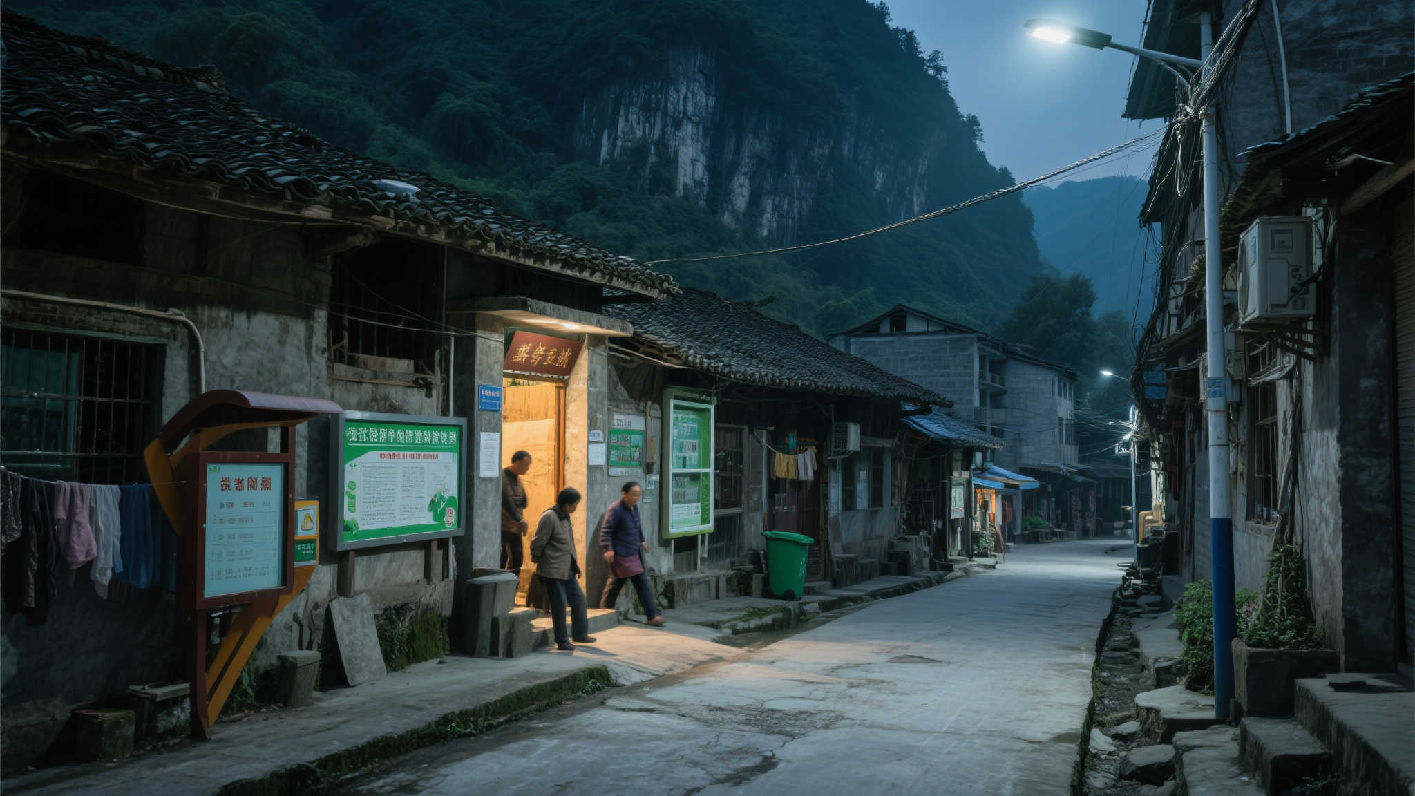 在重庆某山区贫困地带，人们长期以来受制于