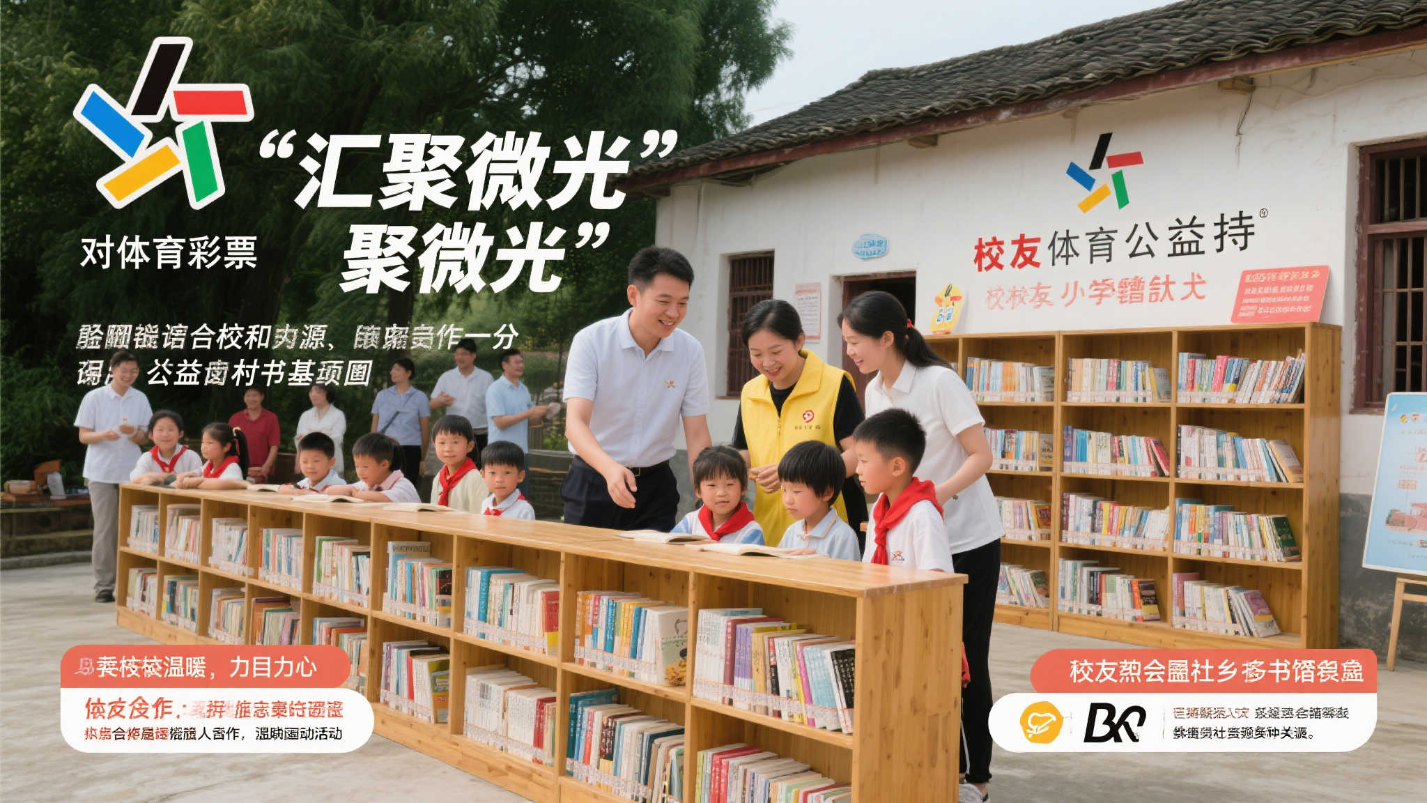 当体彩公益与校友情谊结合时，其影响力更是