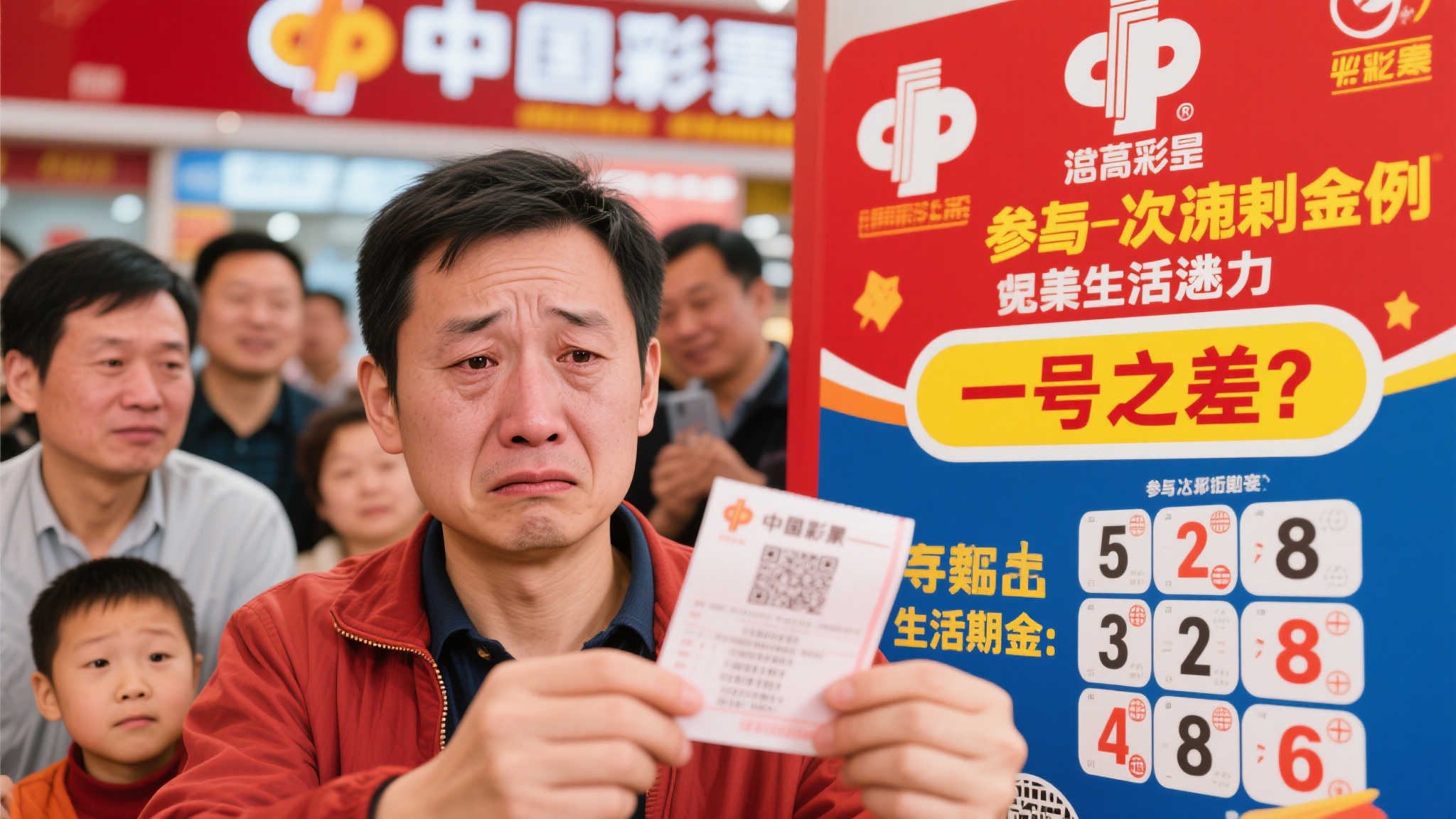 这种“一号之差”的故事并非个例。不少彩民