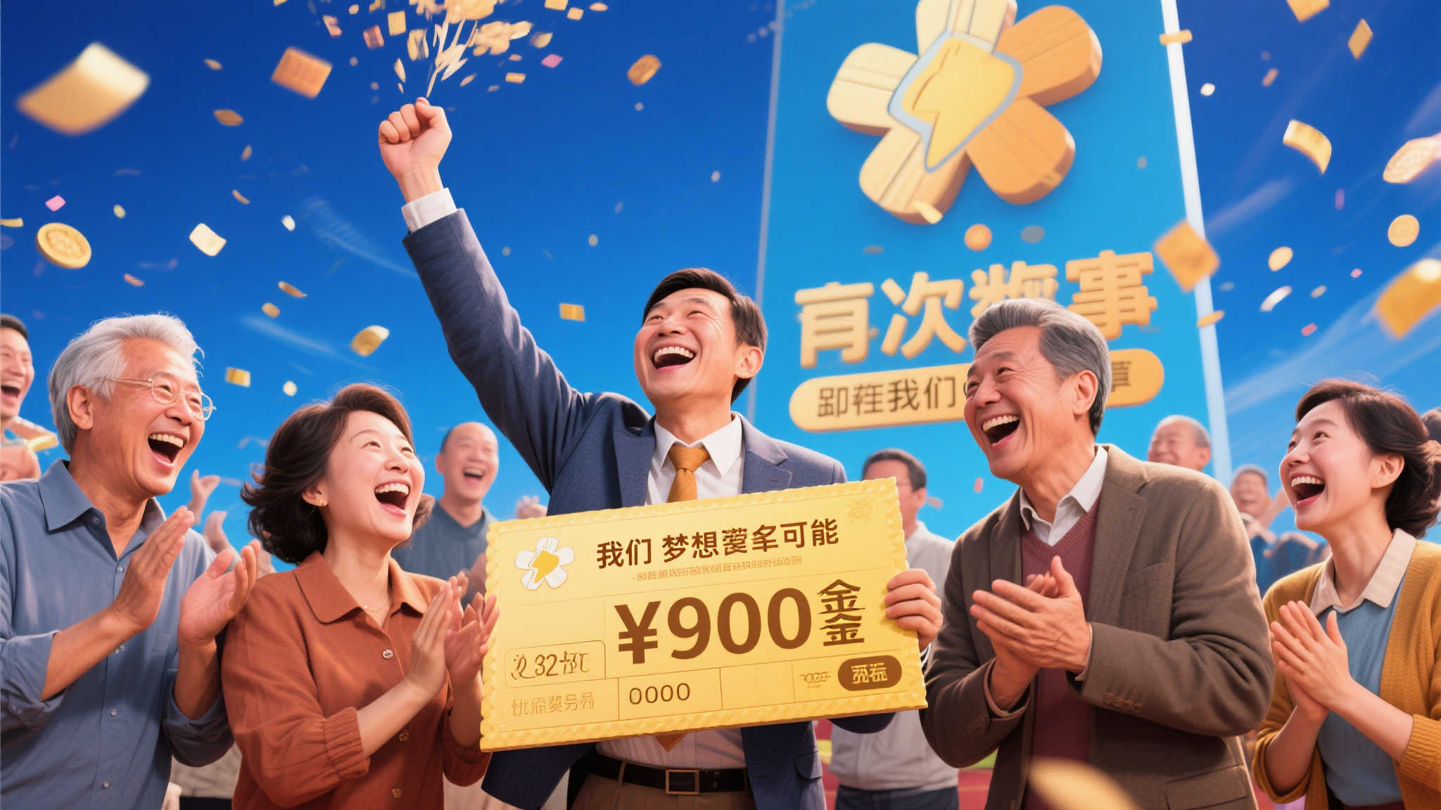 男子花504元喜中大乐透千万大奖 站主连夜陪同驱车领奖