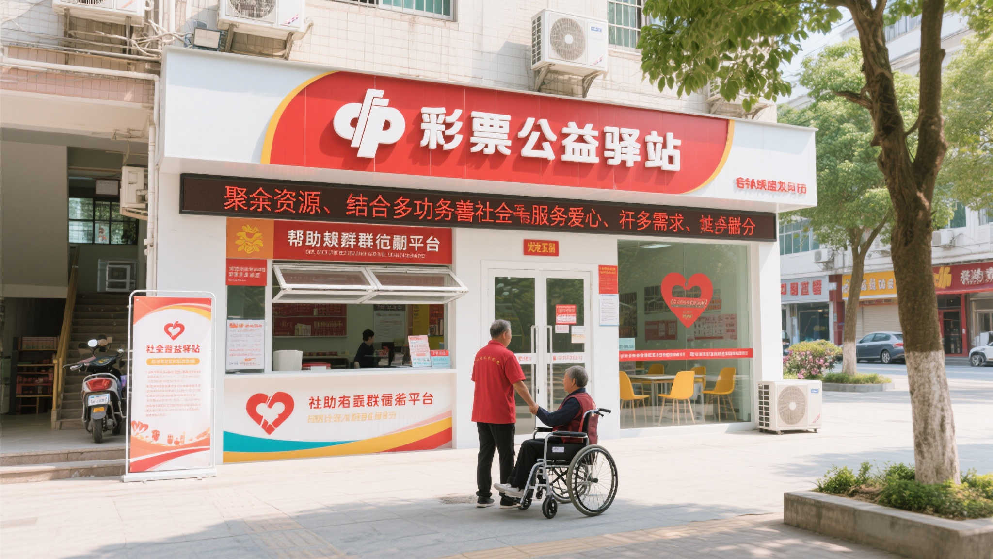 “福彩公益驿站:城市善意的绽放” 随着社会不断进步,人们对慈善事业与公共服