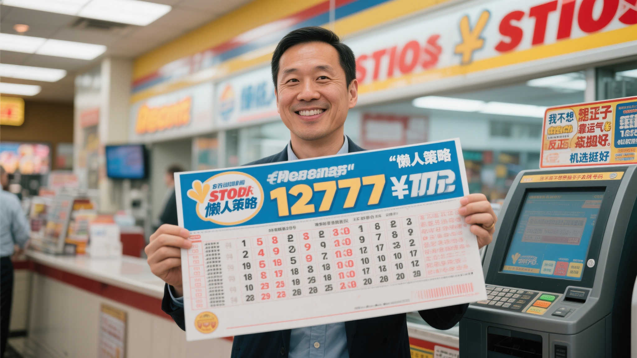 对于许多忙碌的现代人来说，购买彩票往往只