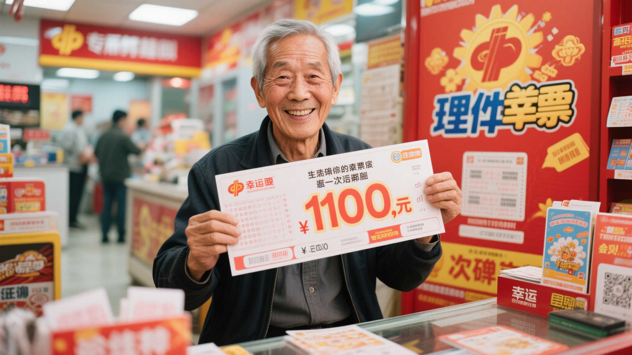 老彩民一刮到底揽百万大奖，站主兴奋呐喊引众人围观