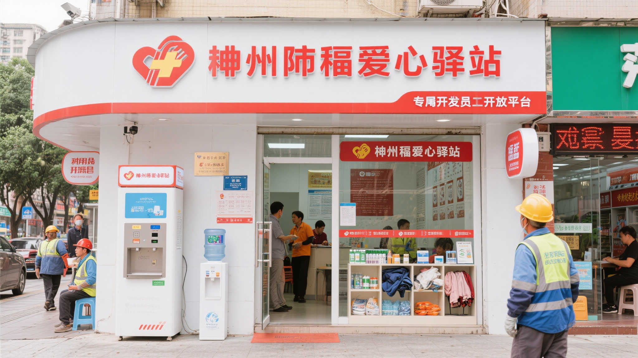 作为专门面向户外劳动者开放的平台，中山福