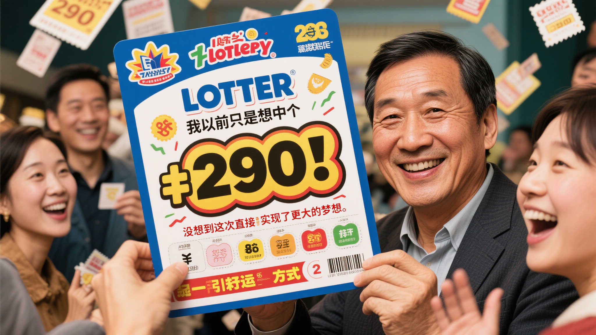 中年男子10元喜中双色球576万 曾梦想拿下二等奖