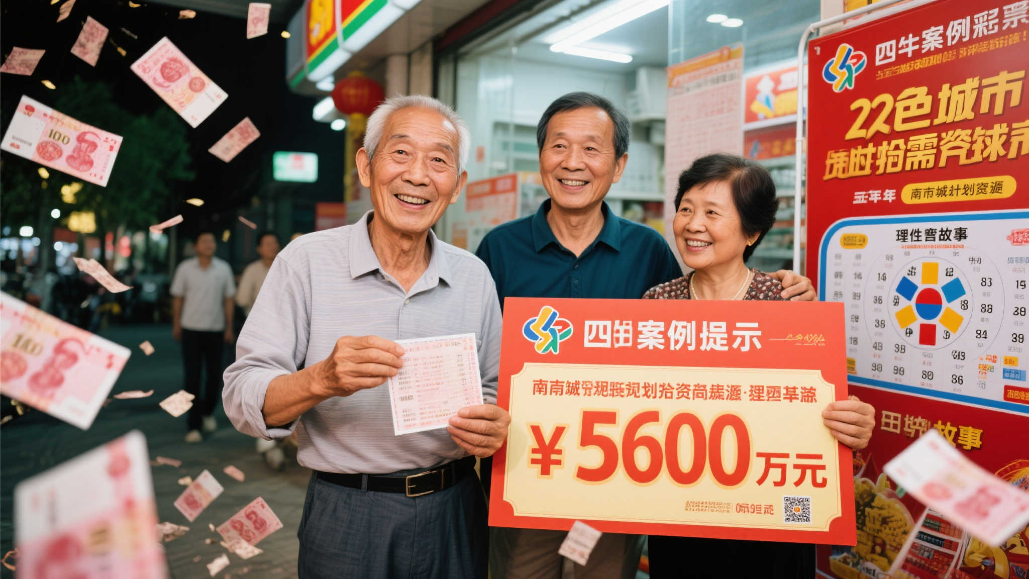 老彩民56元喜中双色球1173万：奖金全权交给妻子管理