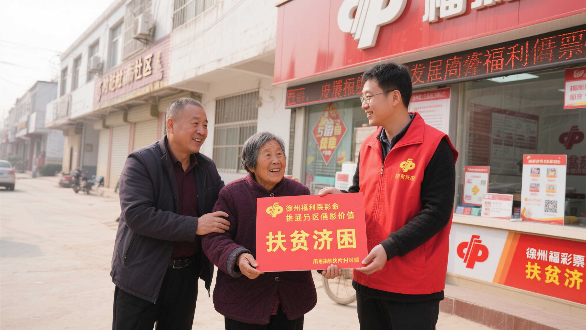 “扶贫济困”是构建和谐社区的重要基石，也