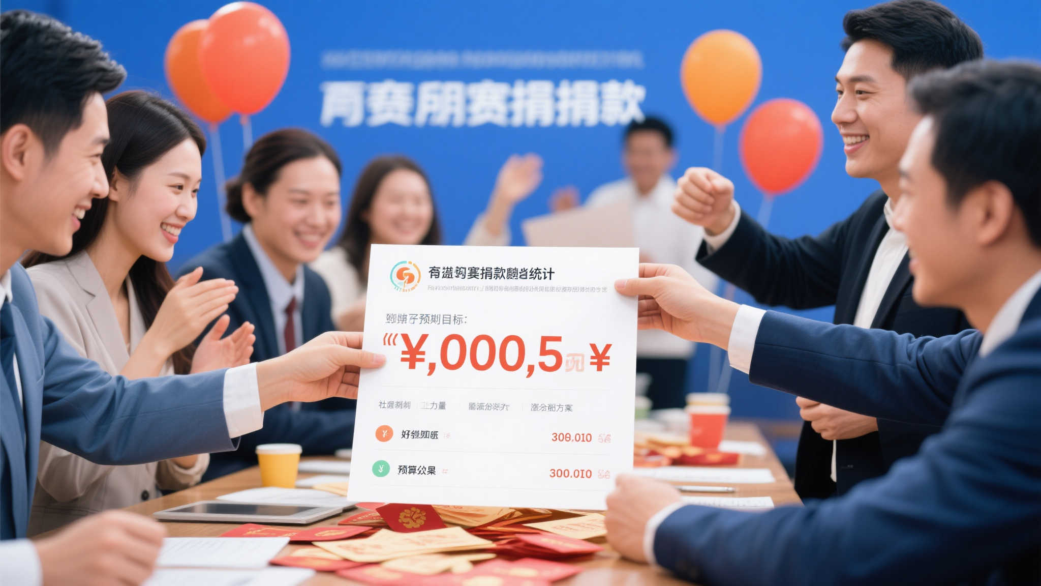 某次筹款经过统计显示，在短短几天内，不仅