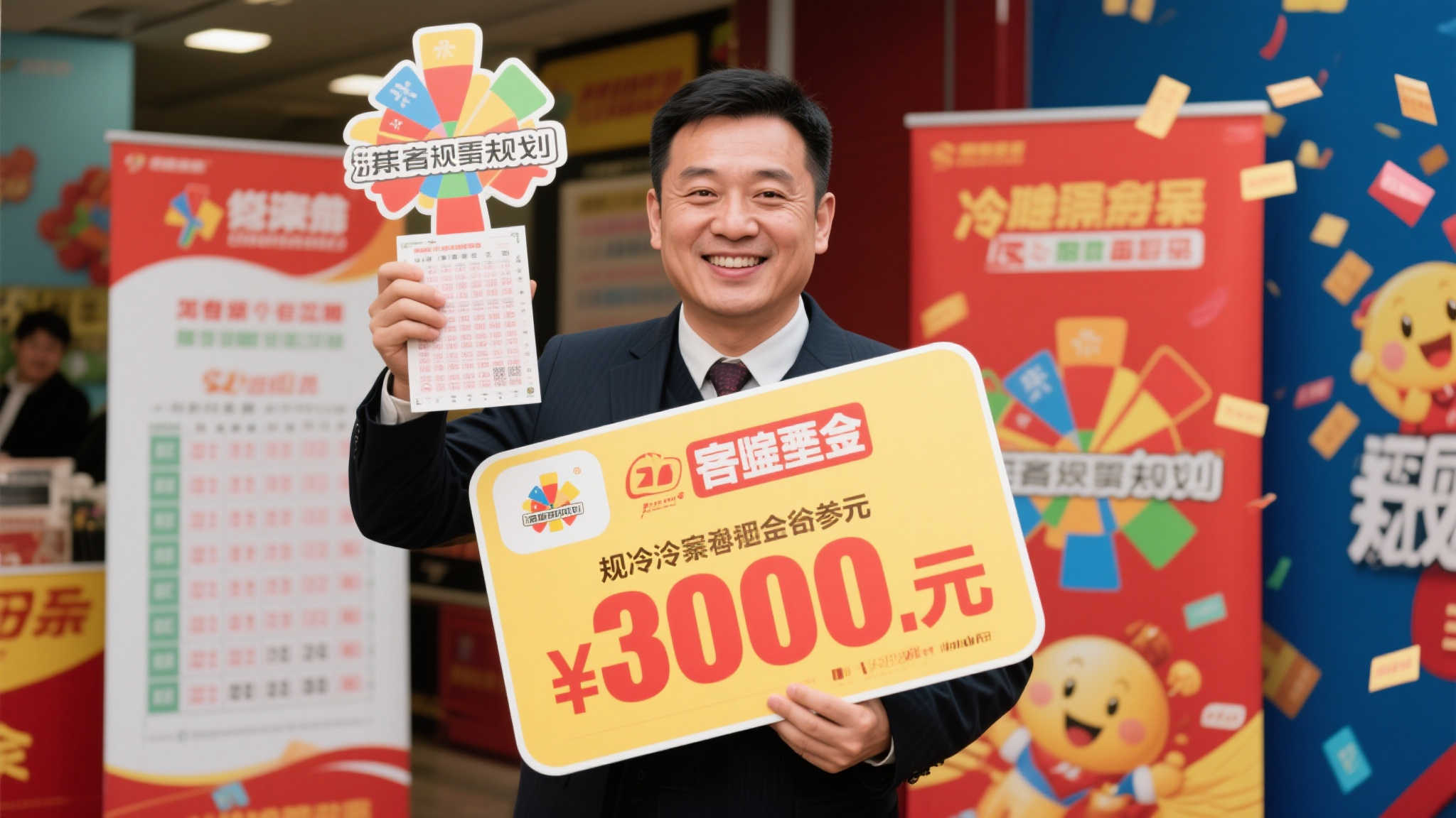 男子喜中福彩40万难掩兴奋:平时闲来无事就买几张 男子喜中福彩40万难掩兴奋:平时闲来无事就买几张