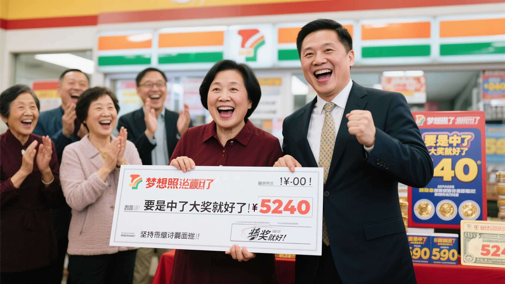 华裔夫妇喜中524万大奖 多年玩笑终成现实-图