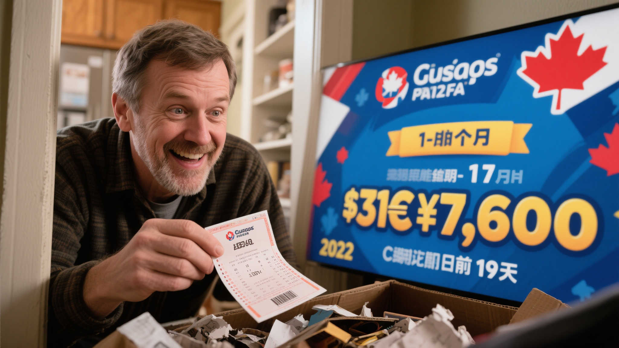 男子中3亿大奖浑然不觉 兑奖期限前19天才现身领奖