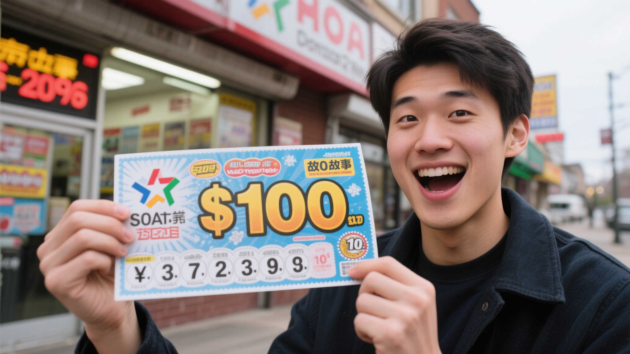 小伙刮刮乐喜中百万大奖 彩站去年曾两度摘双色球二等奖 小伙刮刮乐喜中百万大奖 彩站去年曾两度摘双色球二等奖