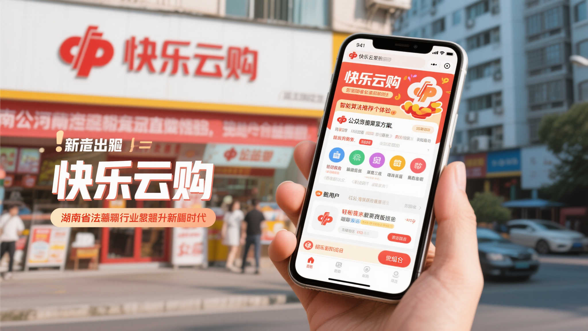 例如，不久前推出的一款名为“快乐云购”的