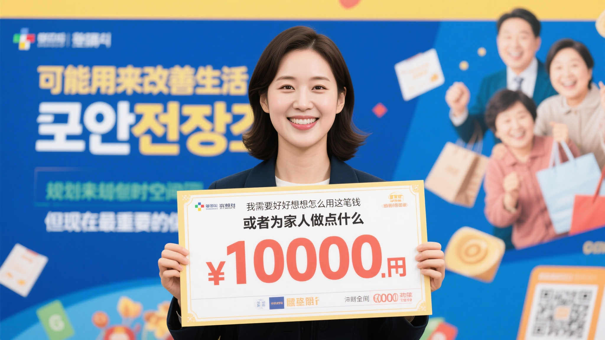 女子刮刮乐中百万大奖兴奋难抑 奖金打算先存入银行