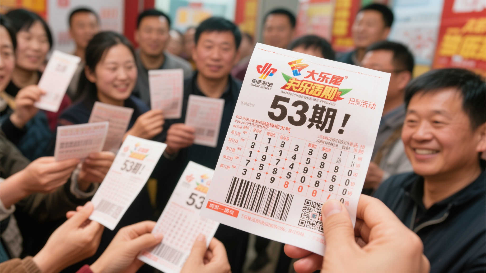 5张万元票展不屈精神，屡战屡胜铸就夺奖决心！大乐透第53期晒票