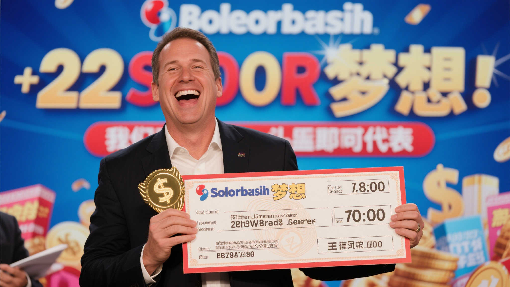 双色球3428万大奖得主近1个月后现身：忙碌后从容领奖