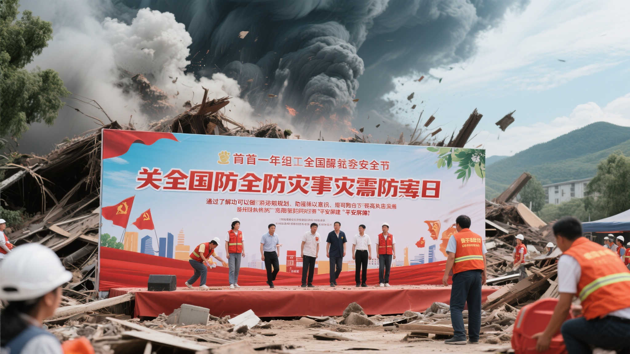 前言
每年的全国防灾减灾日，都是一次提