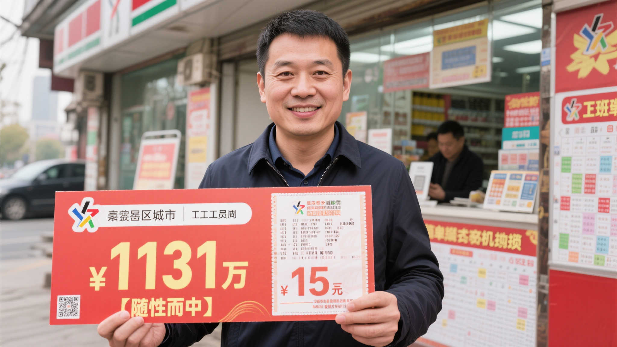 男子仅花15元中大乐透1131万:不研究号码,随心购彩 这位来自某城市的男子,是一位普通的工薪族